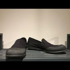Black Prada Slip On Shoes
